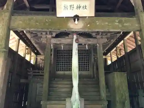 馬居寺の末社