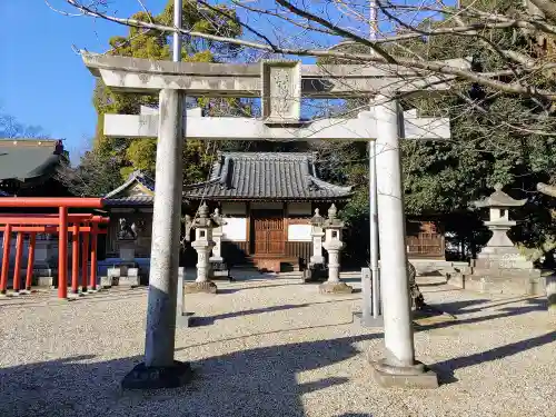 根崎八幡神社の鳥居