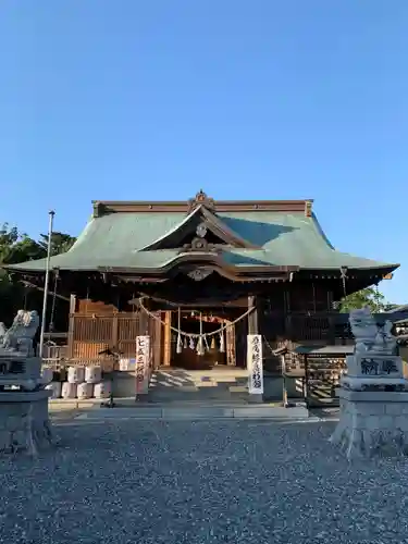大歳神社の本殿・本堂