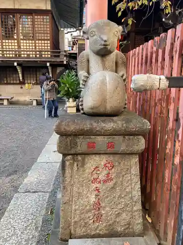 柳森神社の狛犬