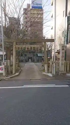 日出神社の鳥居