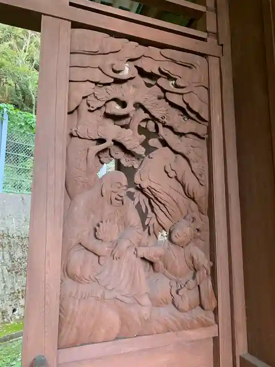 八幡神社の芸術
