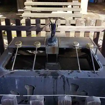 神峰神社の手水舎