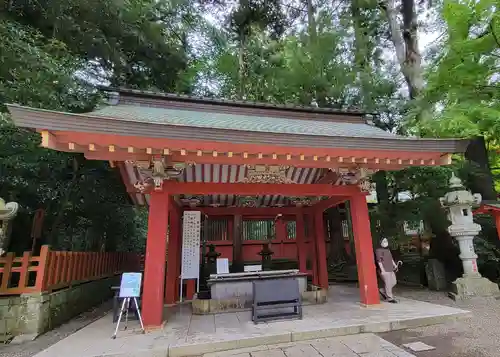 香取神宮の手水舎