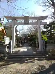 銚港神社の鳥居