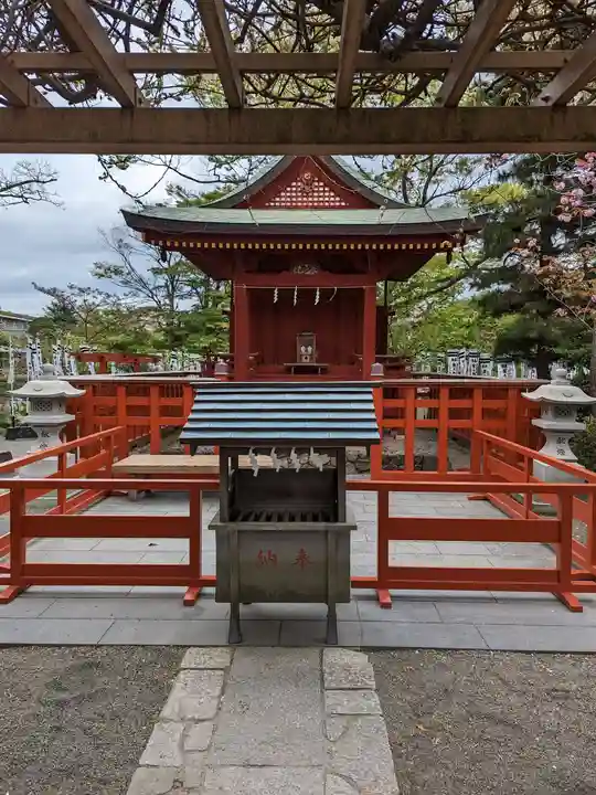 旗上弁財天社の本殿・本堂