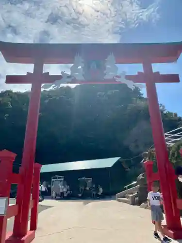 元乃隅神社の鳥居