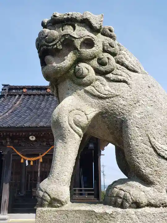 天王山神社の狛犬