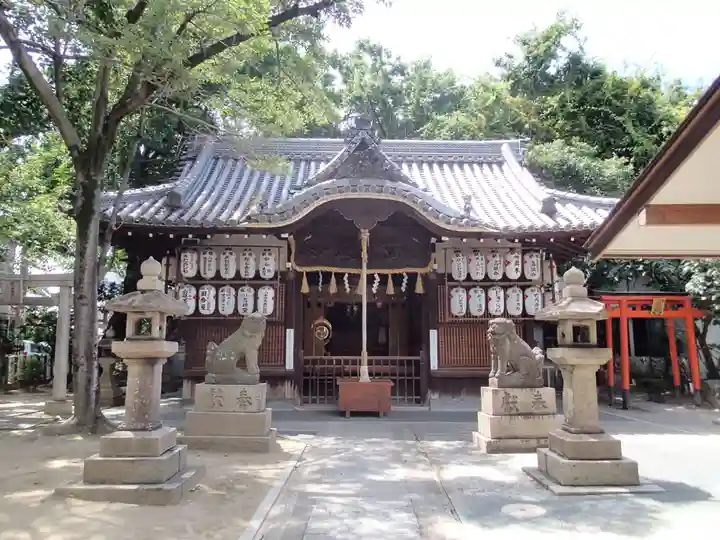 住吉神社の本殿・本堂