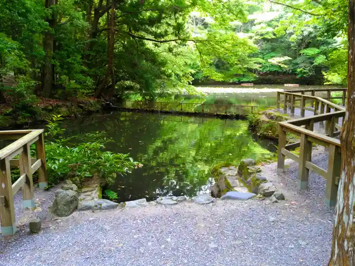 伊勢神宮内宮(皇大神宮)の庭園