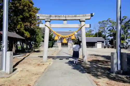 八幡社（熱池八幡社）の鳥居