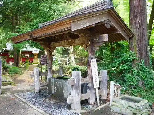 那須神社の手水舎