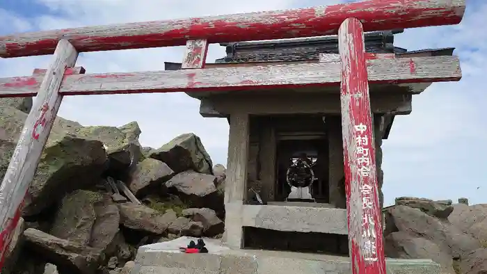 岩木山神社奥宮の本殿