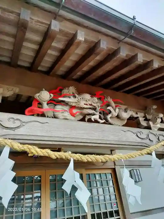 八幡神社の芸術