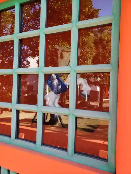 穴八幡宮の狛犬