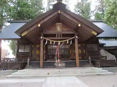 飛騨総社の本殿・本堂