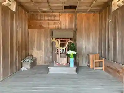 天王社の本殿・本堂