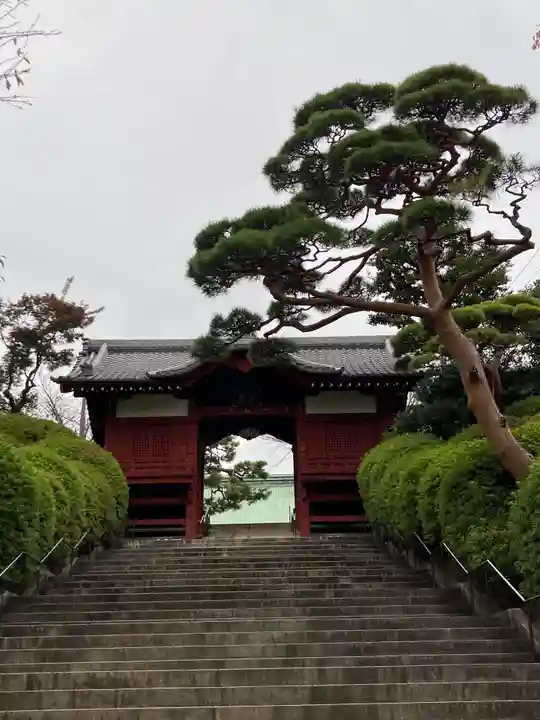 護国寺の山門・神門