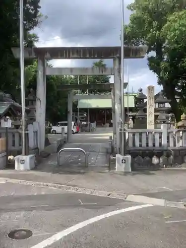 御井神社の鳥居