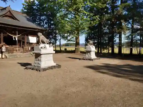 桜町二宮神社の狛犬