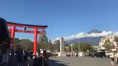 富士山本宮浅間大社の鳥居