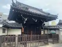 大福寺(浪華仮病院跡)の山門・神門