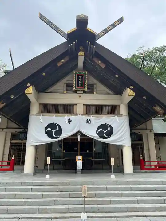 帯廣神社の本殿・本堂