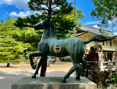 藤森神社の狛犬