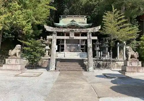 長崎東照宮の鳥居