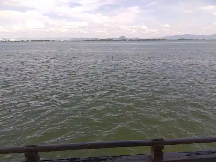 満月寺(浮御堂)の景色