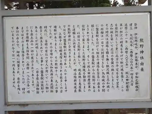 熊野神社の歴史