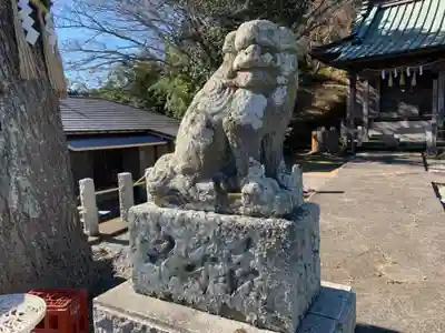 國司神社の狛犬