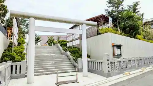 駒込妙義神社の鳥居