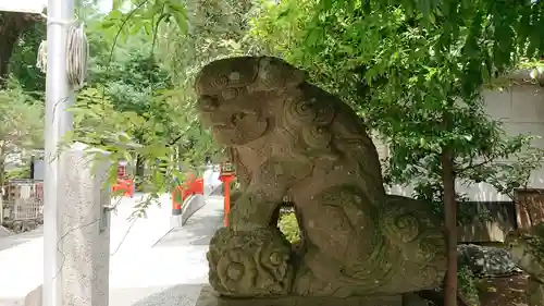 鈴鹿明神社の狛犬