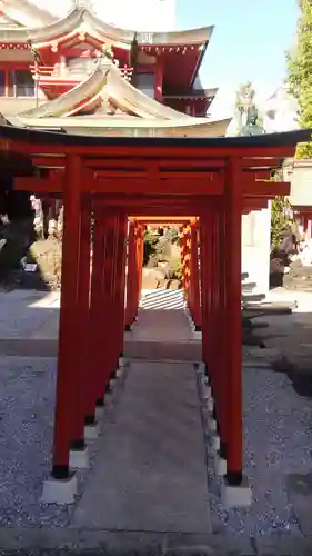 京濱伏見稲荷神社の鳥居