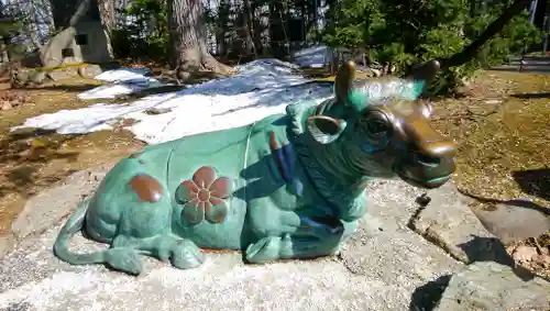 旭川天満宮の狛犬