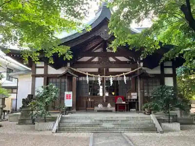萱津神社の本殿・本堂