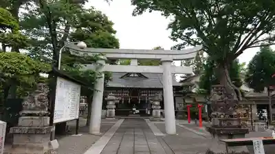 正ノ木稲荷 稲積神社の鳥居
