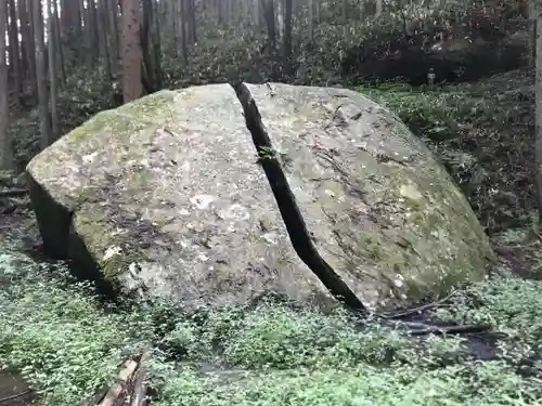 天石立神社の自然