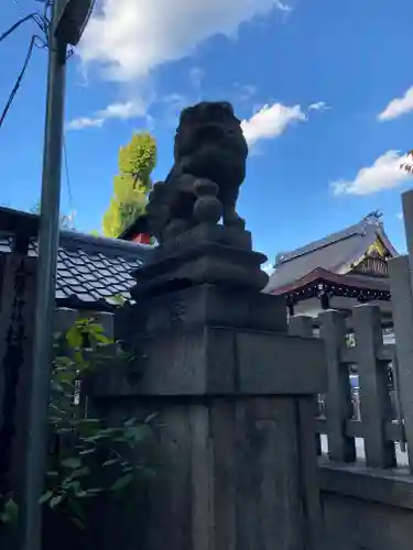 大将軍神社　東三條殿の狛犬