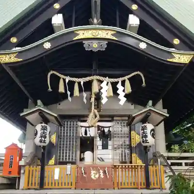 築土神社の本殿・本堂