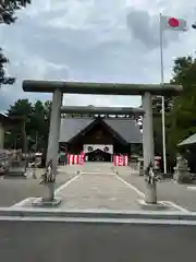 富良野神社の鳥居