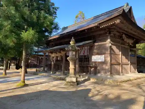 玉作湯神社の本殿