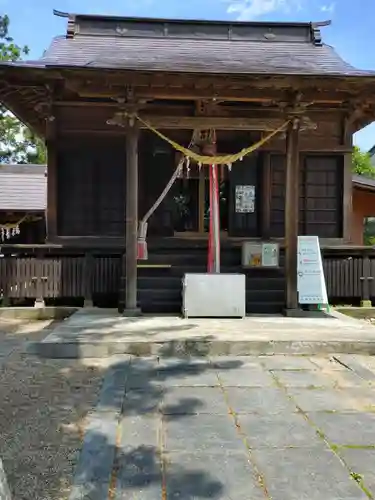志波姫神社の本殿・本堂