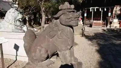 三囲神社の狛犬