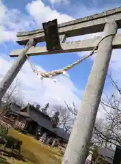 梁川天神社の鳥居