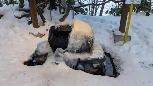 定山渓神社の手水