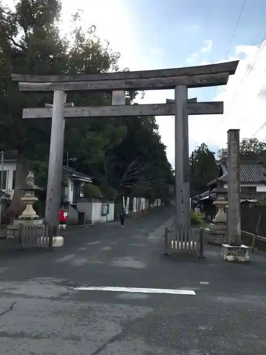 伊太祁曽神社の鳥居