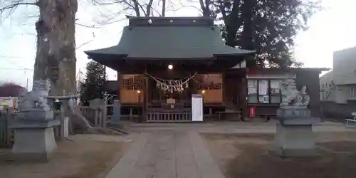 守谷総鎮守 八坂神社の本殿・本堂