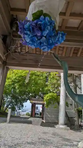 釧路一之宮 厳島神社の手水舎